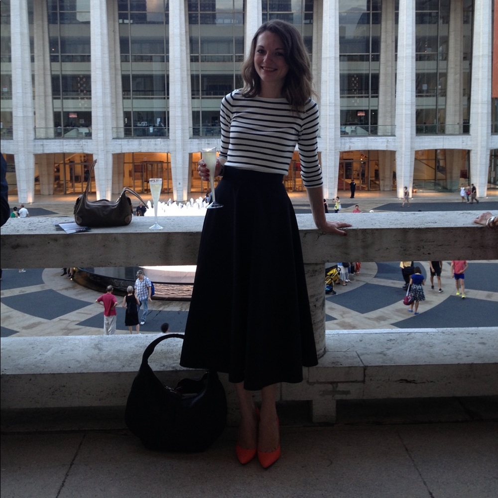 Handmade Beautiful Black Skirt